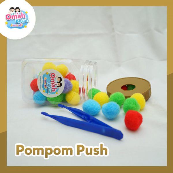 Busy Jar - Pompom Push