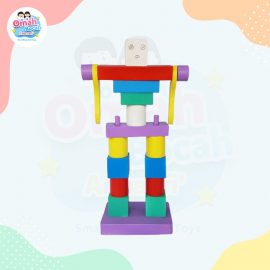 Mainan Balok Robot