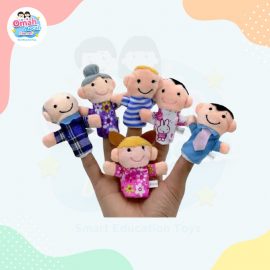 Mainan Edukasi Boneka Jari Keluarga (6pcs)