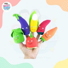 Mainan Edukasi Boneka Jari Sayur (6pcs)