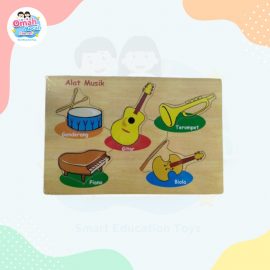 Mainan Edukasi Puzzle Alat Musik