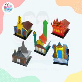 Mainan Maket Rumah Ibadah Kecil